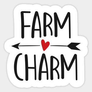 Farm charm Sticker